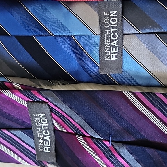 Set of 7 Ties-J. Crew, Roma, Kenneth Cole, John Ashford in Various Colors - Picture 2 of 7